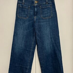 The Colette full length wide leg jeans by Maeve